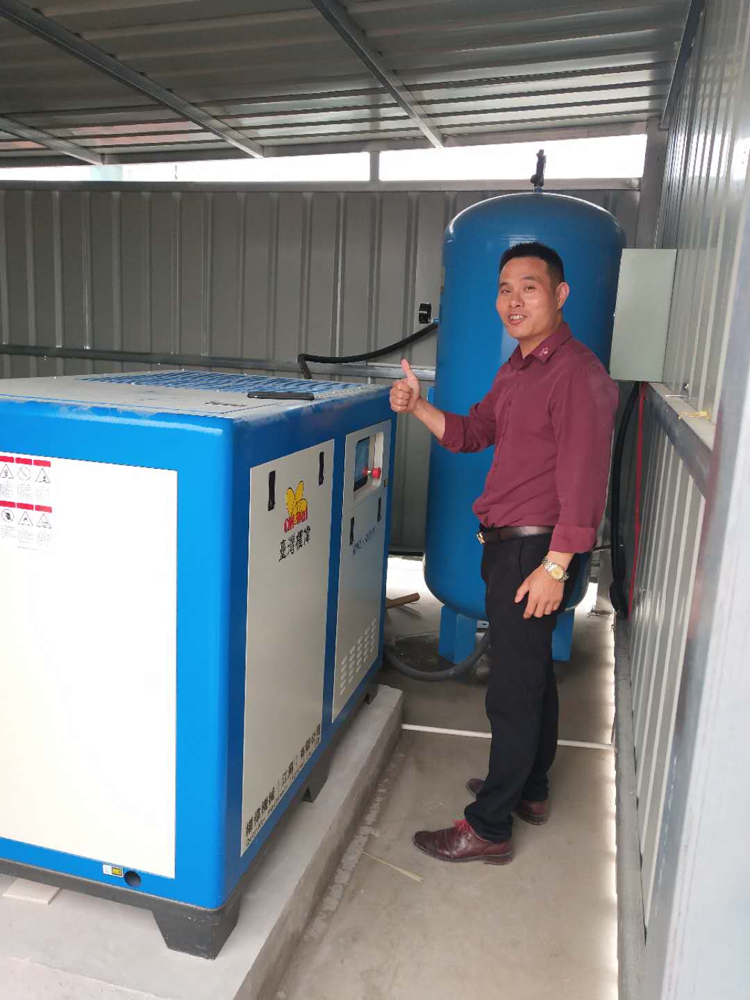 無油水潤滑空壓機 無油水潤滑空壓機