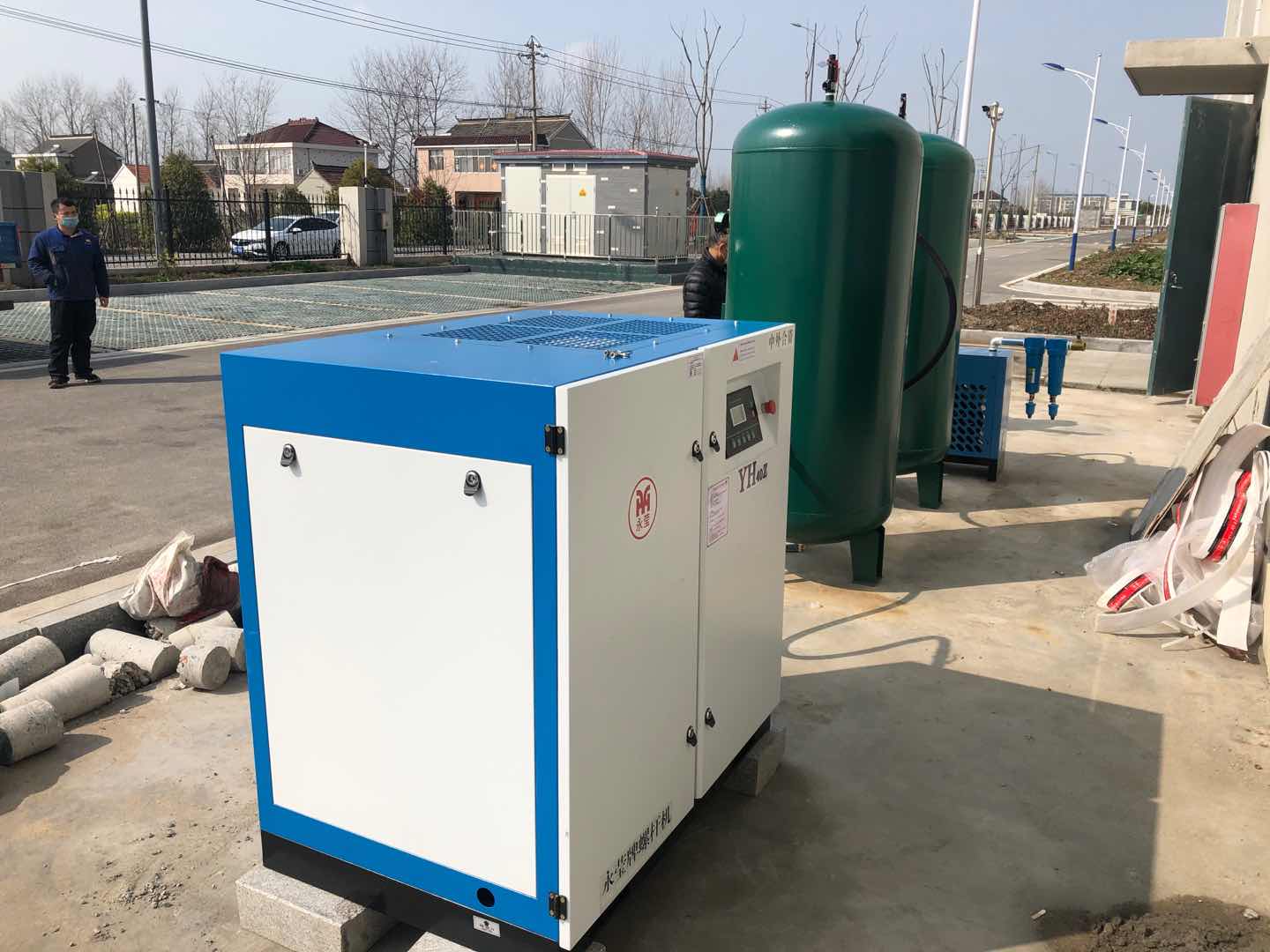 權偉無油螺桿空壓機 權偉無油螺桿空壓機